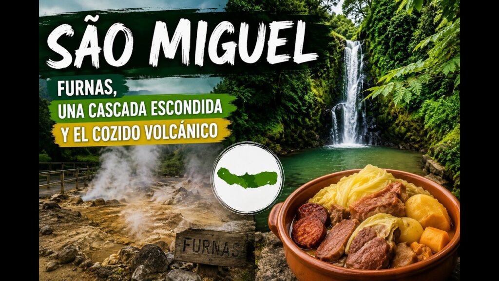 Furnas (Azores): fumarolas, aguas termales y comida cocinada bajo tierra