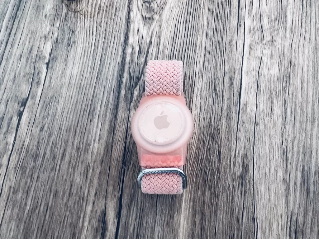 Air tag para viajar con niños